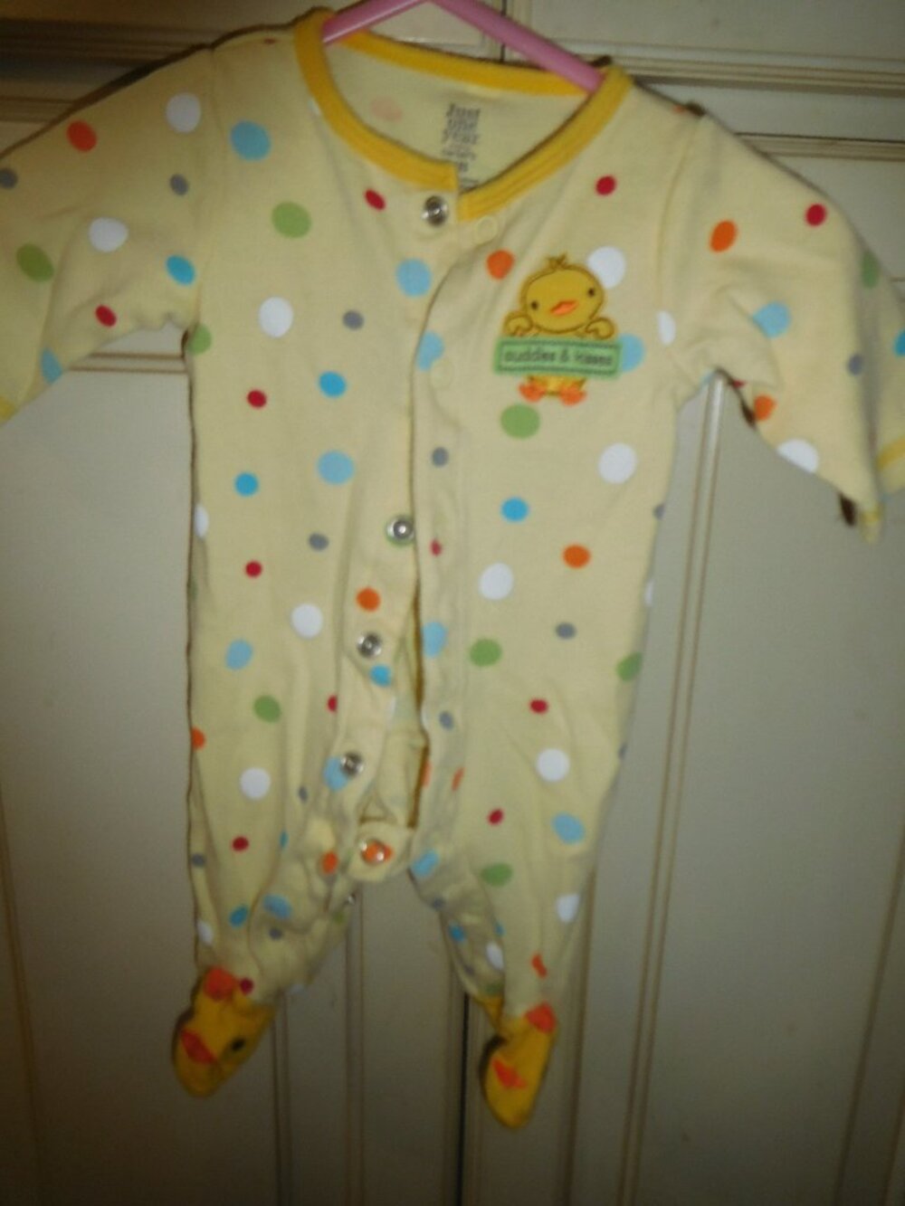 4- Newborn One Piece Footed PJ
